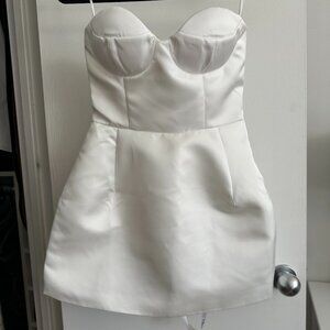 Leau Baby Bustier Mini Dress 